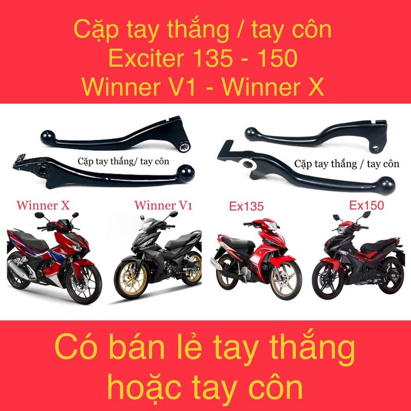  Cặp tay thắng tay phanh tay côn Exciter 135 - 150 Winner V1 Winner X Phụ Tùng Phụ Kiện 