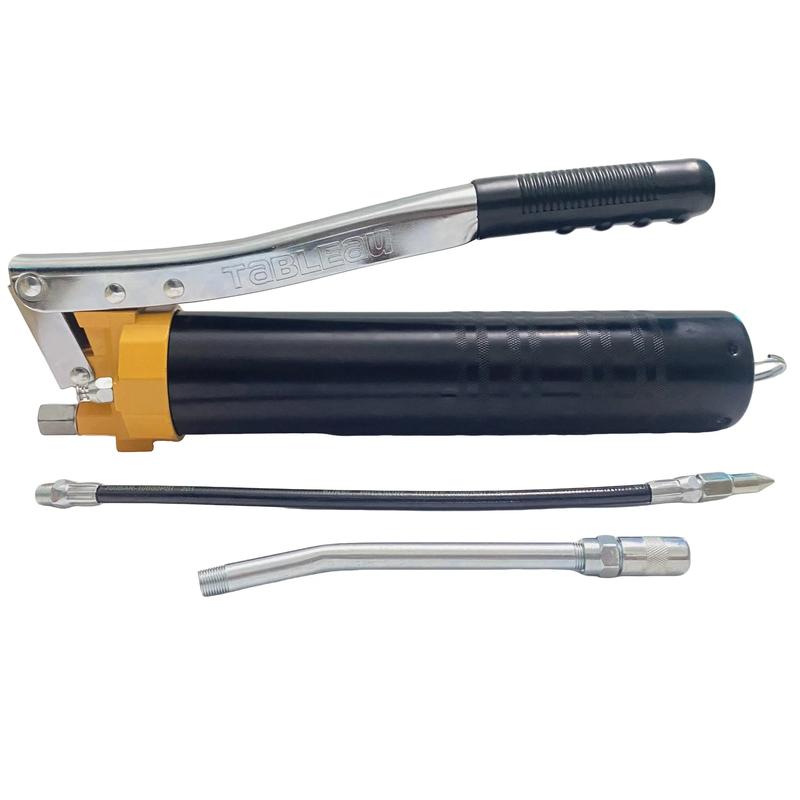 Bơm Mỡ Bằng Tay 2 Xi Lanh Lực Nén Cao, Sử Dụng Mỡ Tuýp, Mỡ Xâu, Mỡ Xô, Mỡ Nhồi Dụng Cụ Bơm MỠ Bảo Dưỡng Động Cơ Máy Móc Ô Tô, xe Tải, Máy Xúc bộ  vá  nấm  lốp  xe  máy