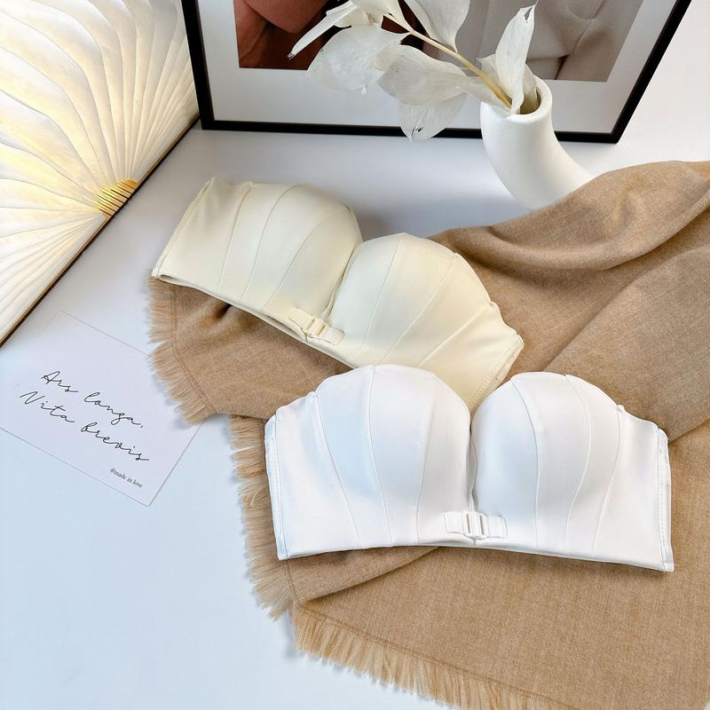 Product Introduction of Underwear, women's, front buckle, no straps, push-up, no-trace, seamless, wrapped chest, bra, non-slip, breathable and comfortable, no bunching, comfortable, suitable for spring, summer, autumn winter, very beautiful 23