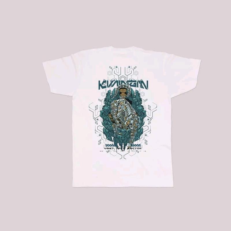 Kaos KUNINGAN MECHA 2 Putih 4