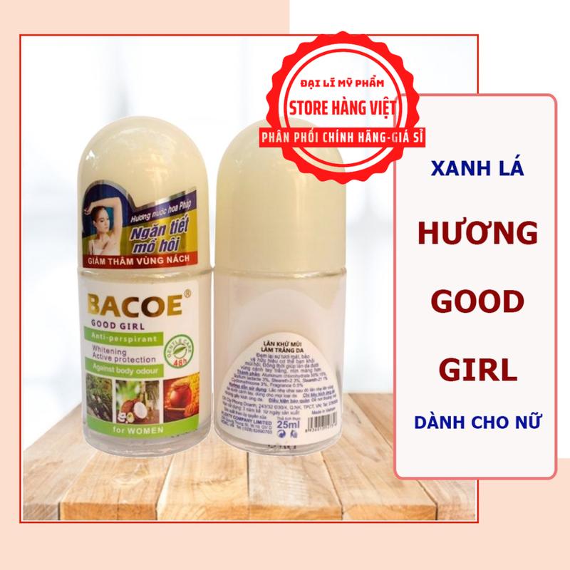 Lăn bacoe good girl 25ml 50ml - Lăn khử mùi bacoe good girl - Lăn nách bacoe good girl 25ml 50ml 1