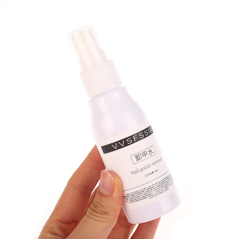 Product Introduction of 60ml Spray Type Nail UV Gel Polish Burst Magic Remove Gel Liquid Surface Layer Acrylic Clean Degreaser For nails Surface Clean 27