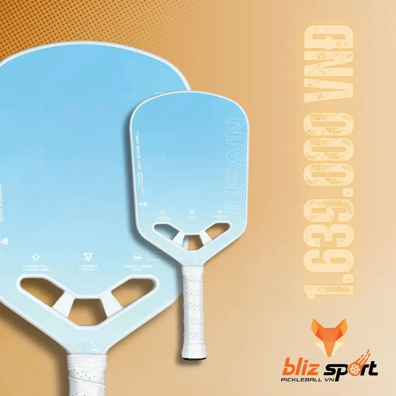 Vợt Pickleball Carbon Fiber T700 cao cấp Jusian 6