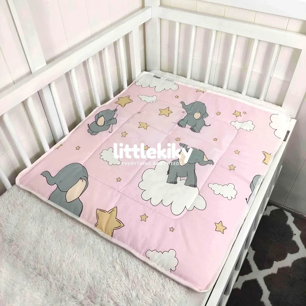 Perlak Bayi Katun 3 Lapis 80x70cm Anti Ompol Perlak Bayi Katun 3 Lapis 80x70cm Anti Ompol