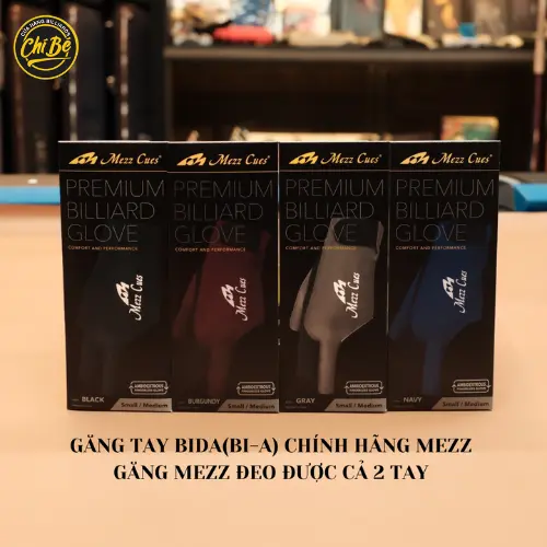 Găng Tay Bida (bi-a) Mezz Chính Hãng ,Găng Tay Thoáng Khí ,Co Dãn ,Đeo Được Cả 2 Tay Bao Tay Chống Trơn Trượt Sport