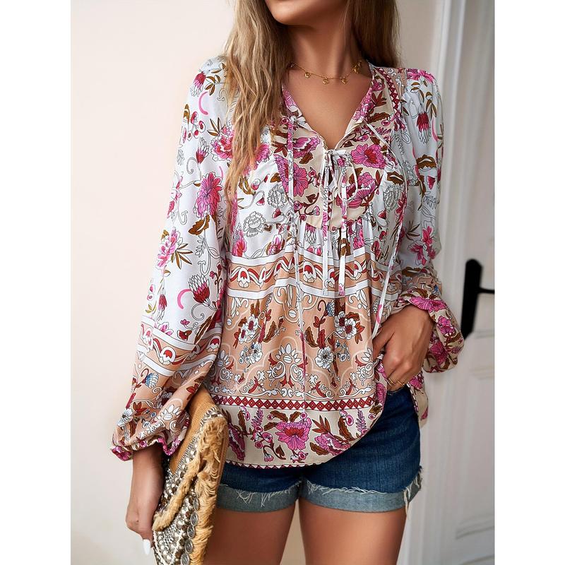 Casual Daily Flowers Printed in imitation of sweater Buttons Contrast O Neck Outerwear(8 Colors) Casual Daily Flowers Printed in imitation of sweater Buttons Contrast O Neck Outerwear(8 Colors)