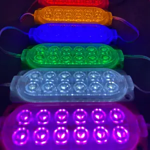 Lampu Led Kolong 12Led Flash 1Warna 12-24v Lampu Variasi Universal Anti Air