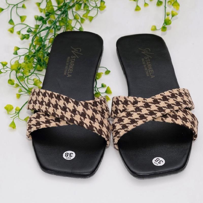 Combo 3 đôi  95k  3 mẫu  3 màu  sang chảnh đế chống trơn trượt DéP Nữ 5