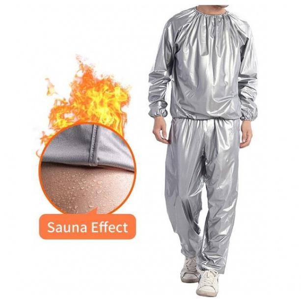 DHD Unisex Sauna Suit for Men at Women Exercise Men Weight Loss (NO HOOD)_voghion.com
