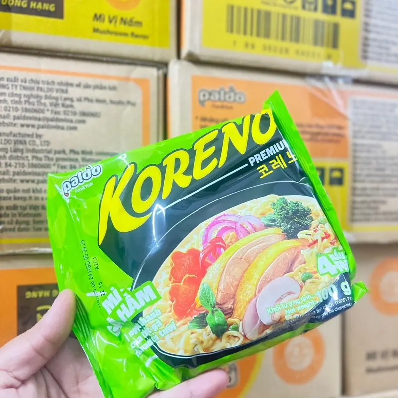 MÌ KORENO PALDO HÀN QUỐC  - THÙNG 24 GOI