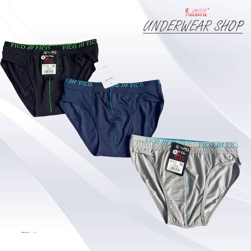 Combo 3 quần lót nam thun lạnh thoáng mát Sịp Boxer Quần Boxer 1