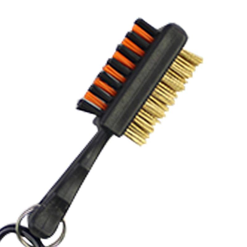 Product Introduction of Golf Club Brush Professional Double Sided Portable Multipurpose Cleaner Brush for Father's Day Enthusiast Men Outdoor Training 2