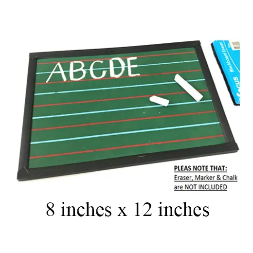 2n1-S1 (8"x12" Show Me Board Back-to-back Whiteboard & Greenboard)