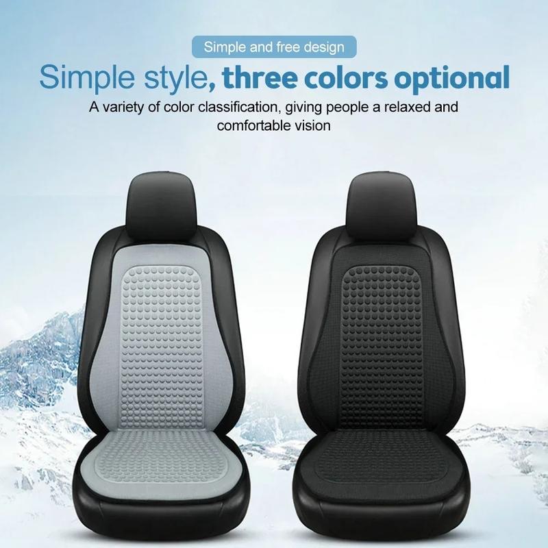 Product Introduction of [COD+Limited Time Offer] High quality Car Cushion Summer Cool Cushion Ice Silk Seat Cover Car Cushion Seasonal Universal Cooling Cushion Seat Protector Pad 22