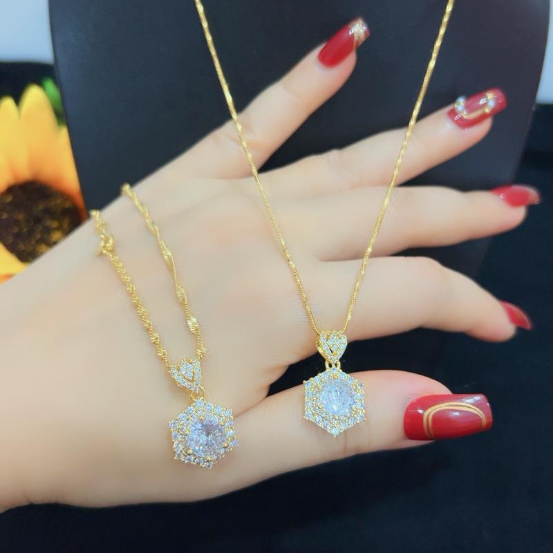 Dây chuyền mặt nữ Women Phụ Nữ kỷ niệm voi trang sức dây chuyền nữ, dây chuyền nữ Vòng Cổ Chain Jewelry 4