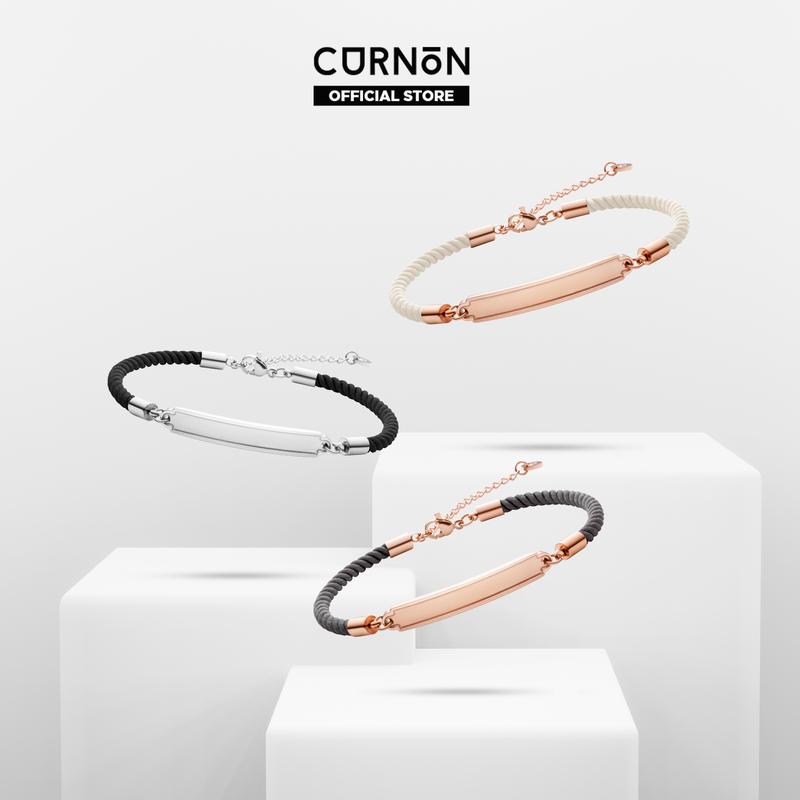 Vòng Tay Nam/nữ/unisex Curnon Cara Bracelet - Trang Sức, Phụ Kiện Thời Trang Cho Cặp Đôi, Thiết Kế Basic Trending Dễ Đeo
