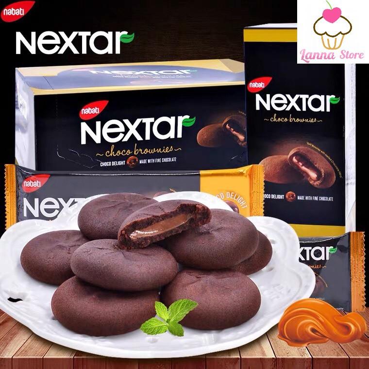 Bánh Socola Nabati Nextar Hộp 120gr 8 bánh - Indonesia Snack Ăn Vặt Food