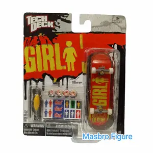 BISA COD Mainan Fingerboard jari papan skaterboard miniatur tech deck bahan plastik hobi koleksi mainan tangan Roda Set