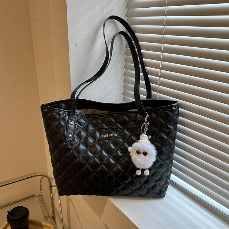 [TẶNG MÓC BÔNG] Túi Xách Nữ Công Sở Tote Đeo Vai Trần Trám Đi Chơi Đi Làm Đi Học Thời Trang MM756 - Mai My Store - Da, Bag Chữ Nhật