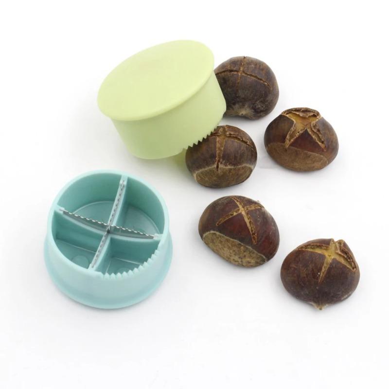 Product Introduction of Nutcracker Sheller Chestnut Cross Cutter Quick Chestnut Cutter Sheller Nutcracker Kitchen gadget 4
