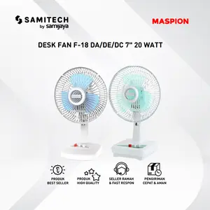 KIPAS ANGIN MEJA MASPION F-18DA 7" 20 WATT WARNA RANDOM