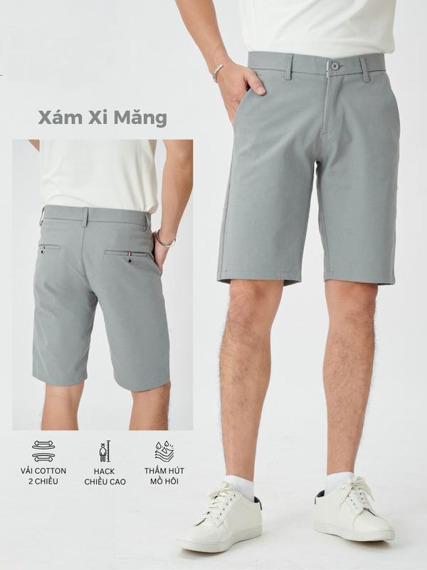 quần short tây âu nam co giản hai chiều 3