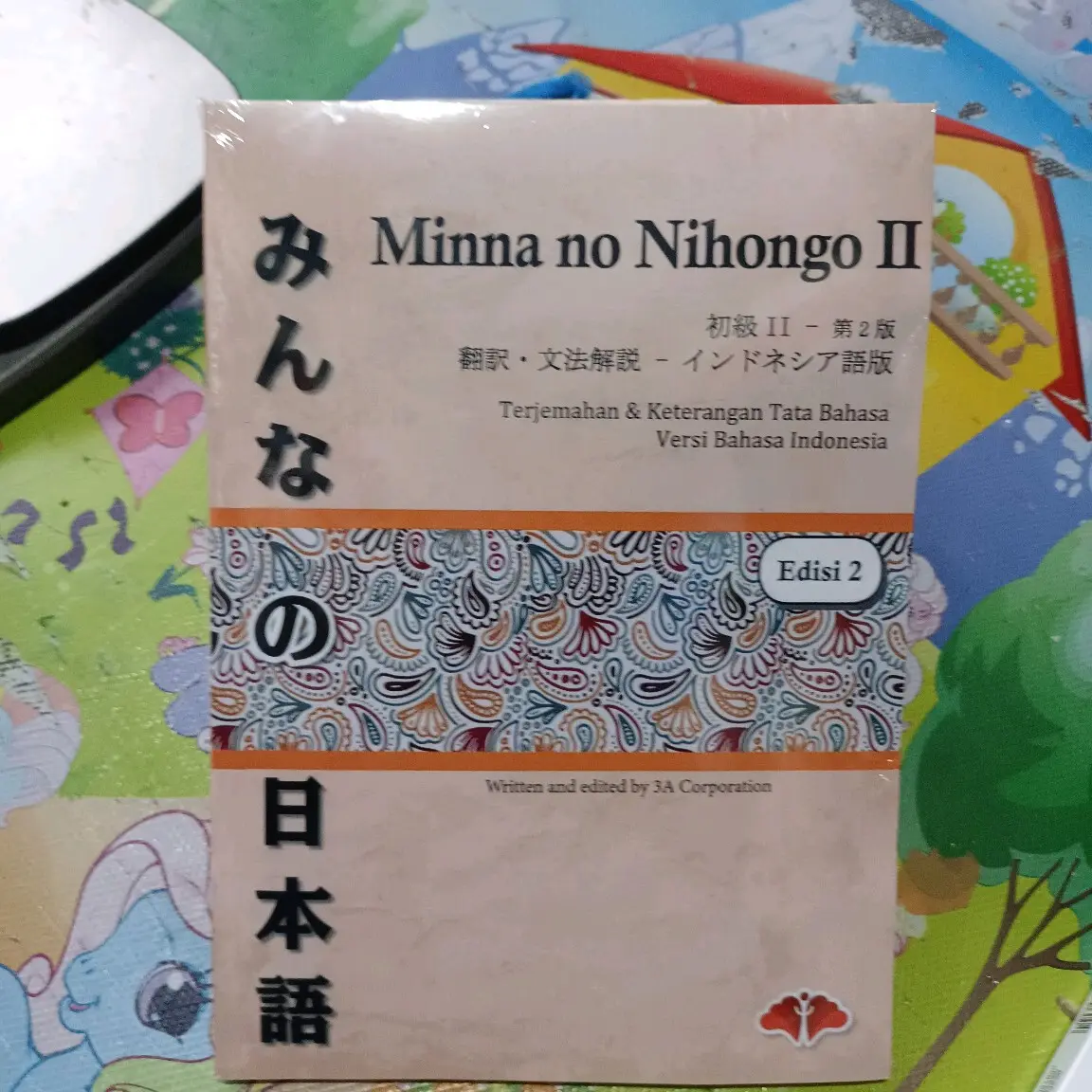 BUKU MINNA NO NIHONGO 2 EDISI TERJEMAHAN BAHASA INDONESIA Soft Cover