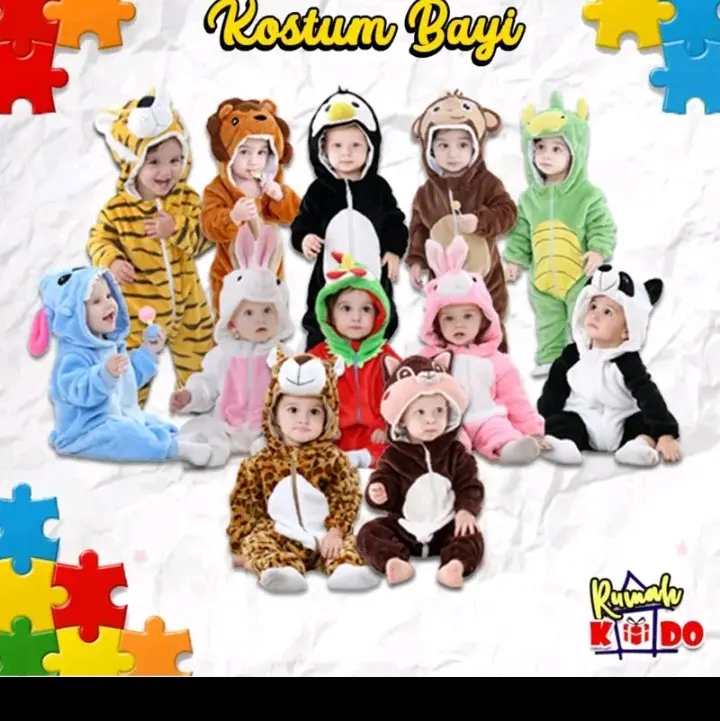 jumper kostum anak karakter hewan animal