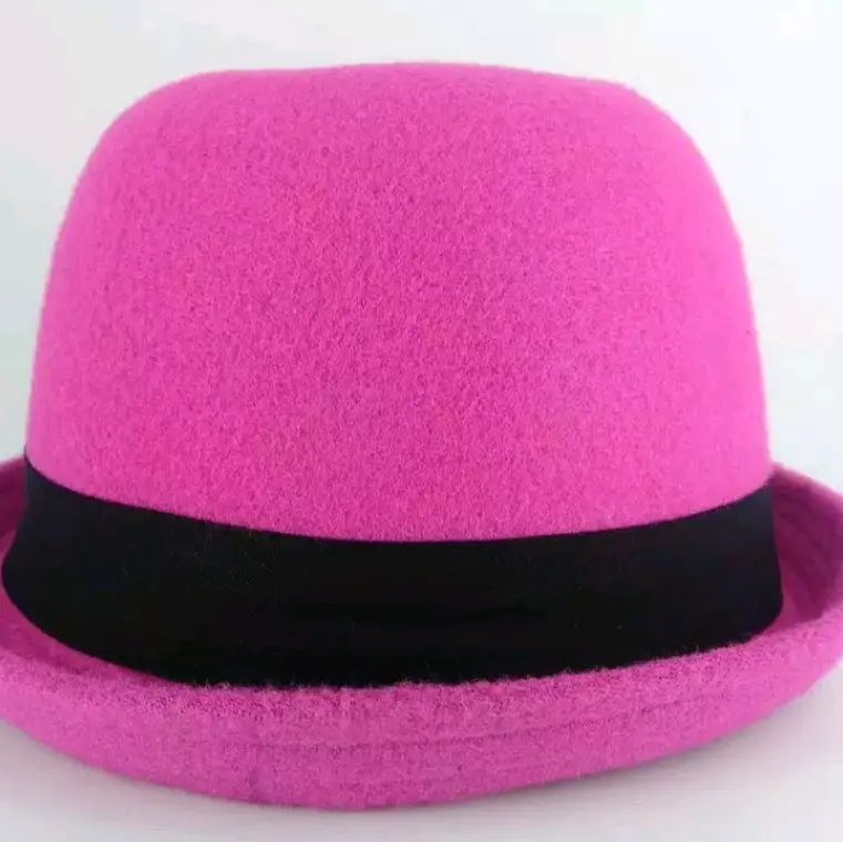 Topi Charlie Chaplin Dewasa Chaplin Topi blower Topi bulat Topi bludru Topi bundar Topi Wanita Topi Charlie Chaplin Topi Caplin Hitam Topi Hitam Caplin Topi Dewasa Pria Caplin 6