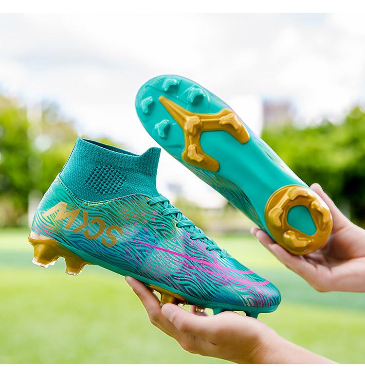 Product Introduction of Fustal！35-45 Ready Unisex Plus Size Training Football Shoes Fashion All-terrain Football Shoes Wide Last Soccer Shoes 19