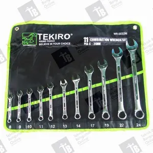 Tekiro Kunci Ring Pas SET 11 pcs (8-24mm) / Combination Wrench SET 11