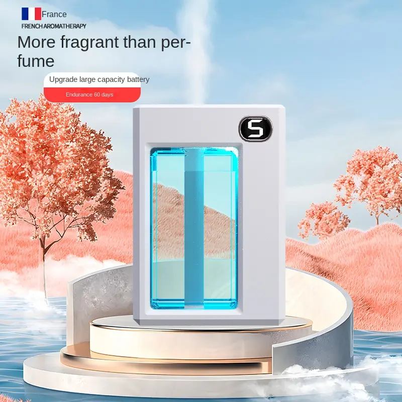 New high-looking aromatherapy machine, timed automatic spray fragrance machine, household air freshening, long-lasting deodorization and freshness reed  diffuser reed  diffuser  home  fragrance candlenut  viral incense  burner essential  oil  diffuser