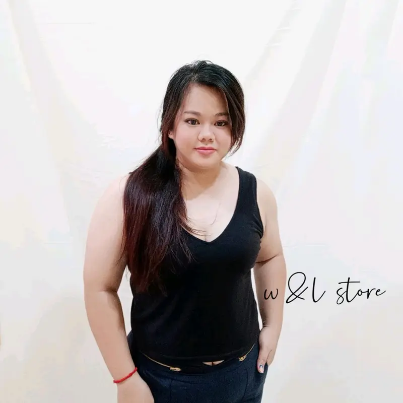 DS-7/ Crop Top Big Size/ Atasan Basic Jumbo Wanita Melar Nyaman 1