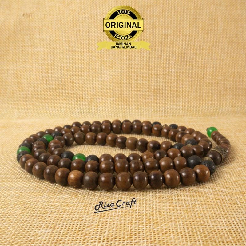 Tasbih kayu gaharu asli super original wangi 99 butir Aesthetic 4