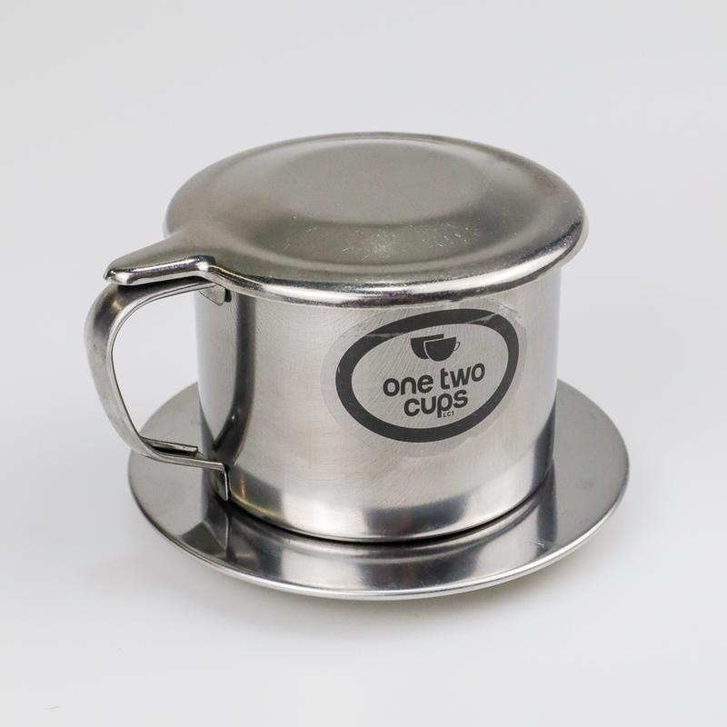 Vietnam Drip Coffee Filter Pot Saringan Kopi 8Q 180ml - LC1 - Silver 2