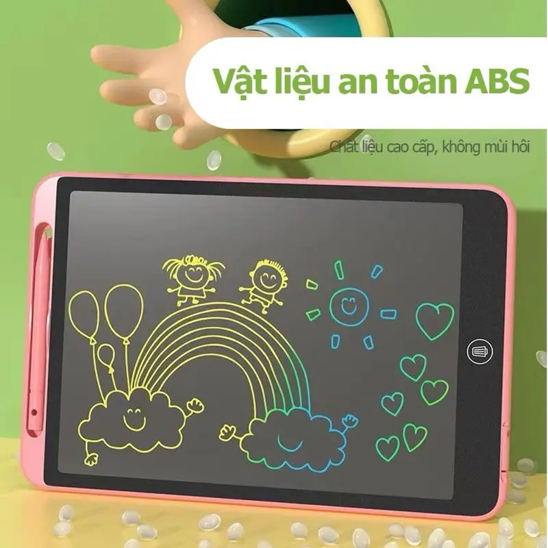 Bảng viết thông minh LCD tự xóa 16inch, 12inch, 10inch, 8,5 inch cho bé tập vẽ, viết 7