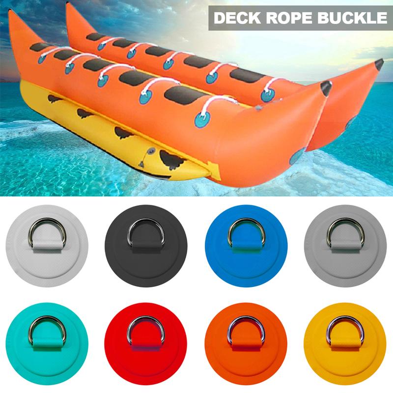 Product Introduction of PVC Surfboard Dinghy Boat Patch Stainless Steel D Ring Deck Rigging Rope Ring Buckle Kayaking Inflatable Boat Accessories #465294 23