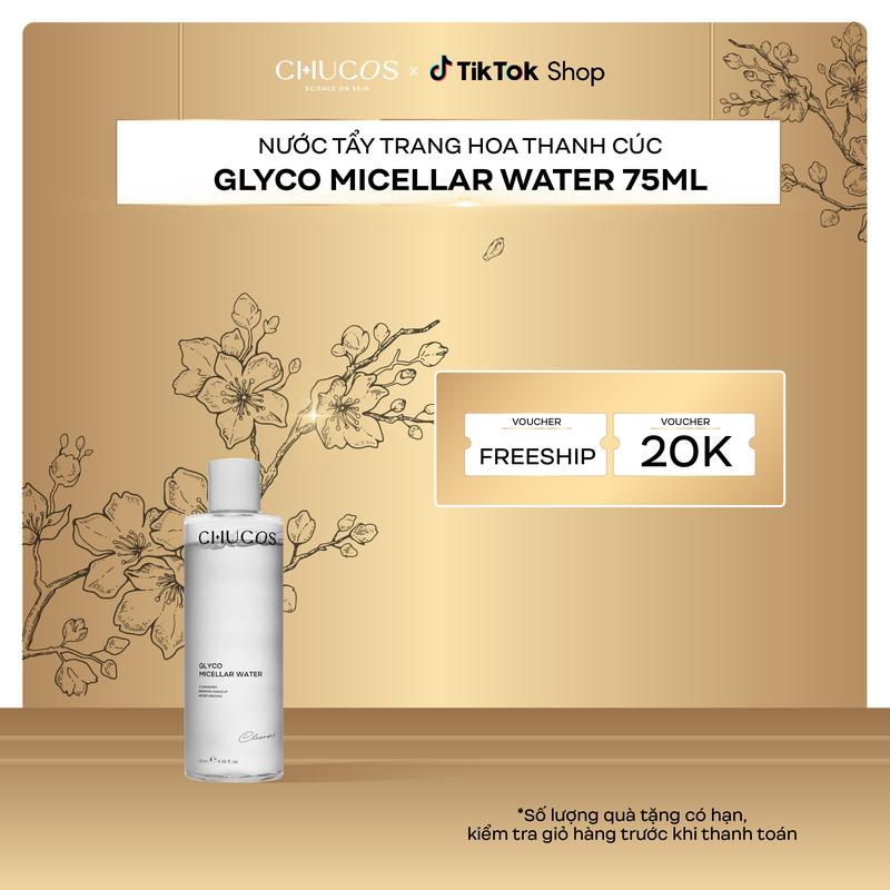 [Minisize] Nước Tẩy Trang 75ml chiết xuất từ Hoa Thanh Cúc, phù hợp cho mọi loại da