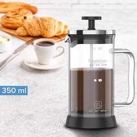 Gambar USEA RAINBEAN French Press Coffee and Tea Maker Pot Plunger Borosilicate 350ml - CP15 - Hitam dari Usea Official Store Kota Administrasi Jakarta Barat 2 Tokopedia