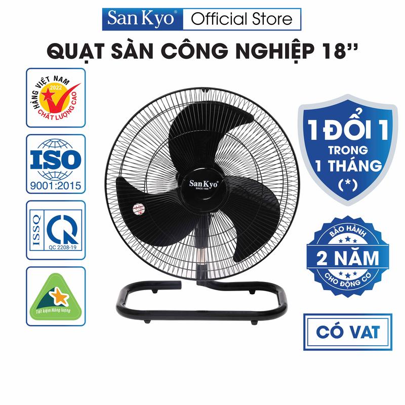 Quạt Sàn Công Nghiệp B5 Sankyo - Động Cơ Motor Dây Đồng - Cỡ Lớn 18 Inch Fan QuạT