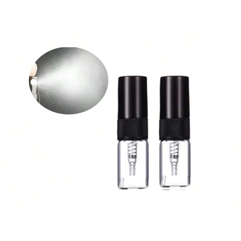 Portable Perfume Bottle Set, 21pcs/set Including 18pcs 2ml Empty Perfume Spray Bottle and 3 Accessories, Refillable Perfume Atomizer Bottle, Travel Sprayer Bottle, Perfume Dispenser, Skin Care Tools 2