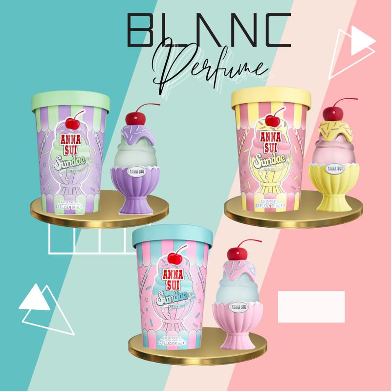 Nước Hoa Anna Sui Sundae Violet Vibe Pretty Pink Mellow Yellow Nữ Perfume Cosmetic Women Xịt Thơm