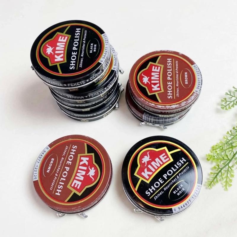 Xi đánh giày KiMe Màu đen dạng sáp bóng đẹp chăm sóc giày da Nam