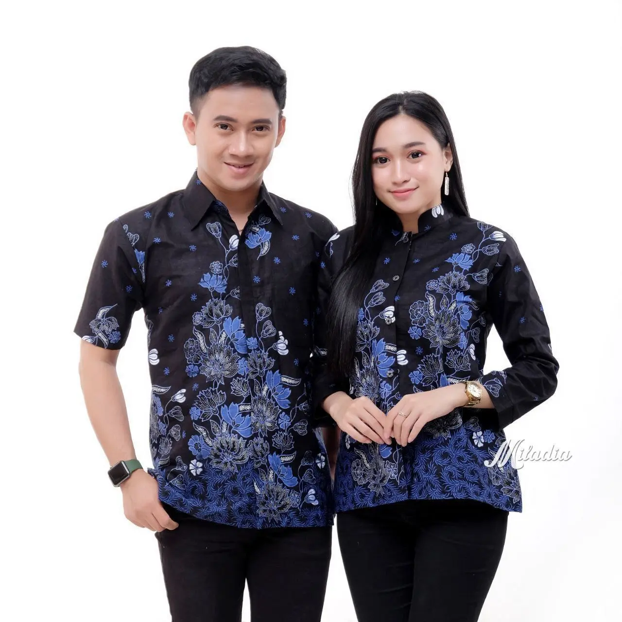 kemeja batik kemeja pria blouse batik blouse wanita kemeja wanita couple batik batik couple sarimbit batik modern batik formal Katun Baju Pasangan Atasan Pendek