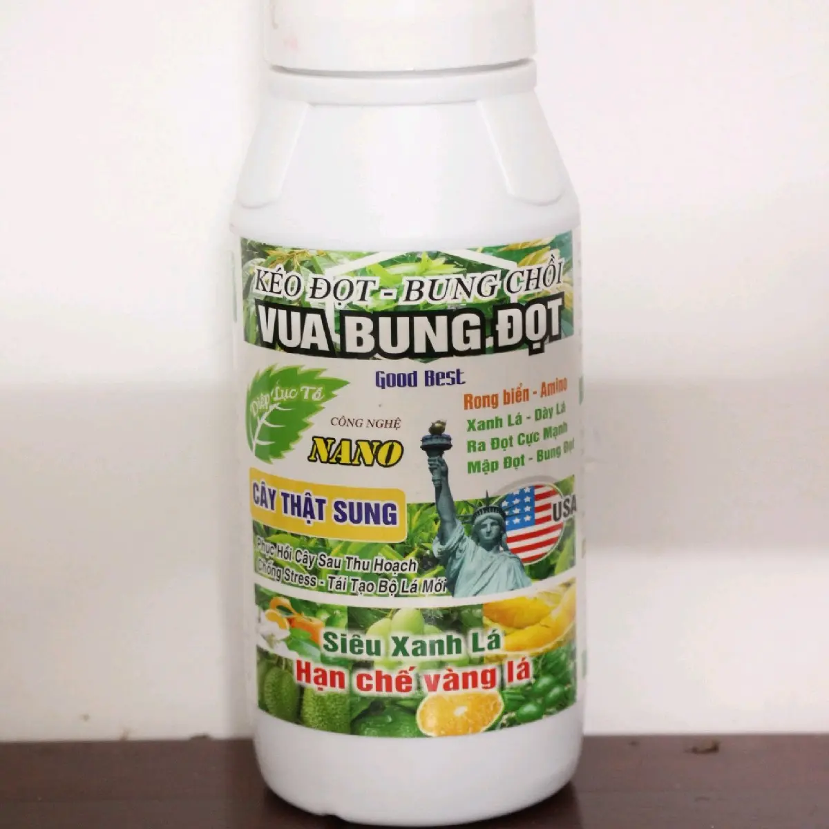 VUA BUNG ĐỌT CHAI 500ml - Phân Bón Hữu Cơ Bung Chồii Mạnh Vọt Đọt Nhanh Xanh Lá Dày