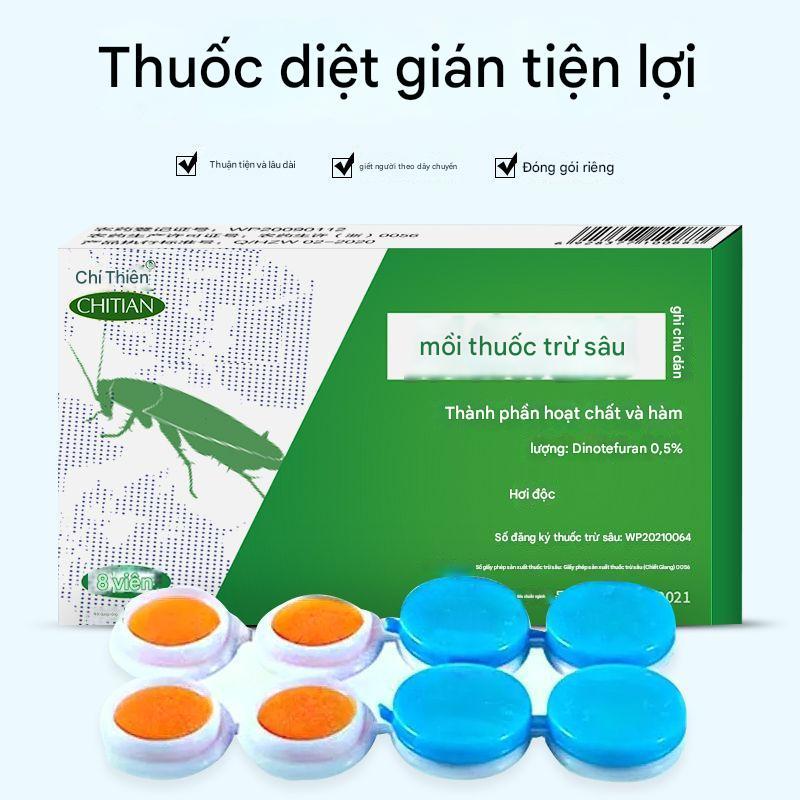 Mồi gián cho sử dụng tại nhà, thuốc diệt gián, dụng cụ diệt gián, thuốc diệt gián cho mọi kích cỡ, miếng dán diệt gián tiện lợi, mồi diệt côn trùng cho nhà bếp——Bán hàng trực tiếp từ nhà máy 4