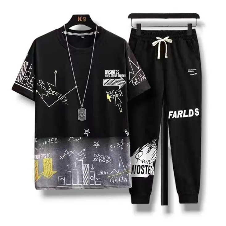 FZS SETELAN GROWT SET ATASAN BAJU KAOS DAN CELANA JOGGER PANJANG UNISEX