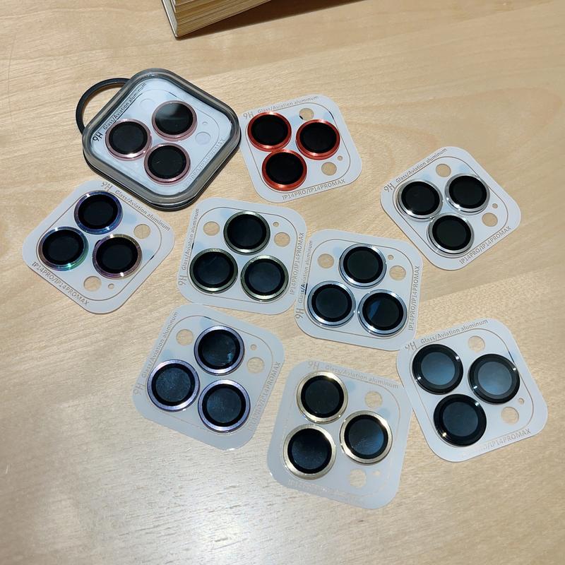 Miếng Bảo Vệ Ống Kính Thích Hợp Cho Apple 11 / 12 / 13 / 14 / 15pro Và 15promax, Họa Tiết CD, Mắt Đại Bàng, Màng Ống Kính Điện Thoại Di Động, Chất Liệu Kim Loại, Mắt Đại Bàng, Tương Thích Với 14plu Phụ Kiện 1