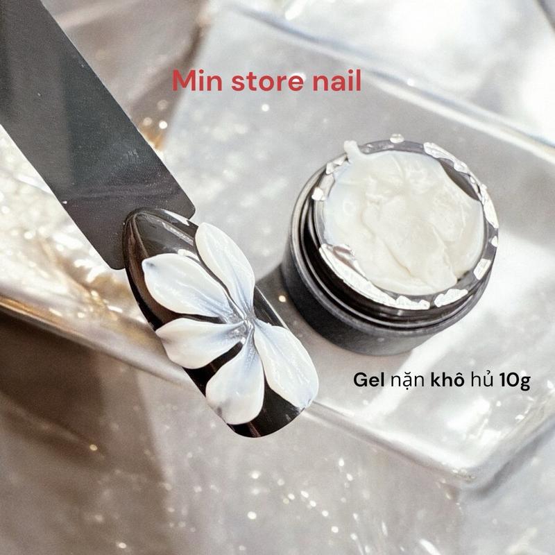 Gel nặn trắng nặn hoa (số 01) , nặn thú 8g, gel định hình, gel nặn khô không dính tay- làm nail