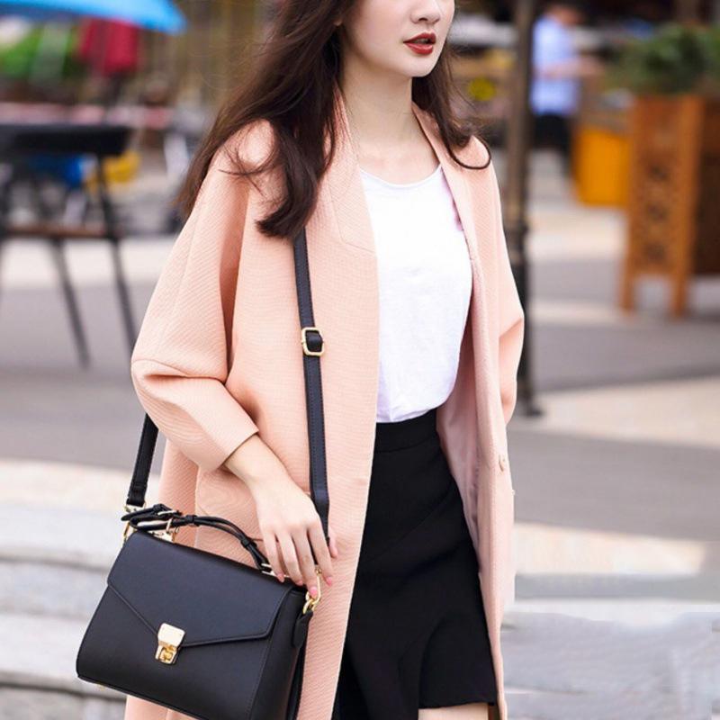 Dây Đeo Vai Bằng Da PU, Dây Đeo Chéo Túi, Dài 130cm, Thắt Lưng Túi Thay Thế Hai Lớp, Khóa Tự Làm, Phụ Kiện Túi, Thời Trang 2